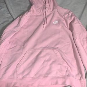 Light pink womens nike hoodie size XL